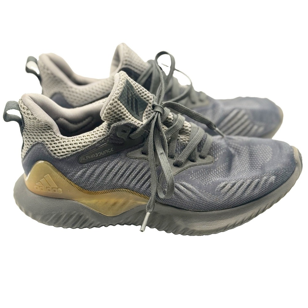 Adidas Alphabounce Beyond Grey ECO Ortholite Men Youth‎ 6 Shoes Sneakers Unisex